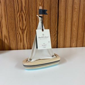 HEARTH & HAND WOODEN SAILBOAT TOY
